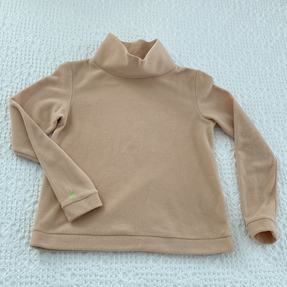 Dudley Stephens Park Slope Turtleneck in Natural Blush XS